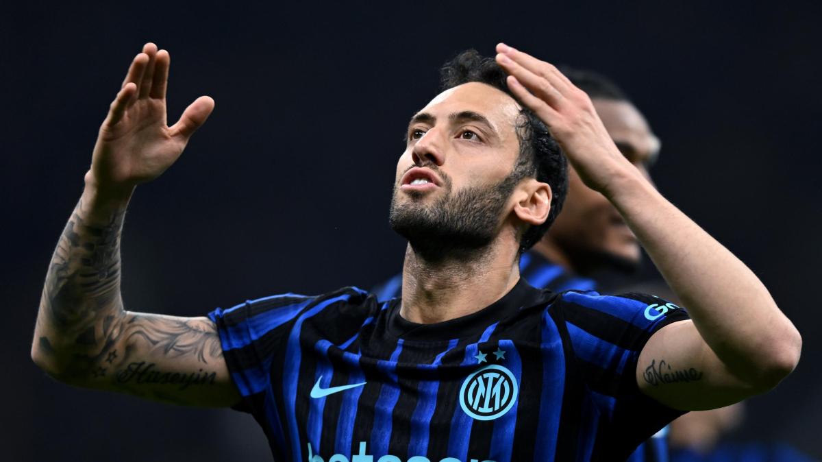 Sky - Verso Fiorentina-Inter, Calhanoglu recuperato. Lautaro a parte, Bastoni parzialmente in gruppo