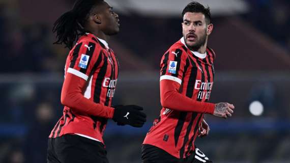 Theo Hernandez-Rafael Leao, il Milan batte 2-1 il Como in rimonta. Pulisic e Thiaw fuori per infortunio 