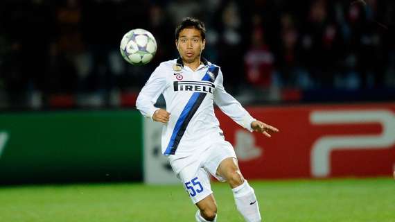 Nagatomo lavora per il rientro contro il Cagliari