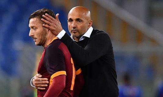 Roma, Totti spiega: "Con Spalletti totale sintonia"