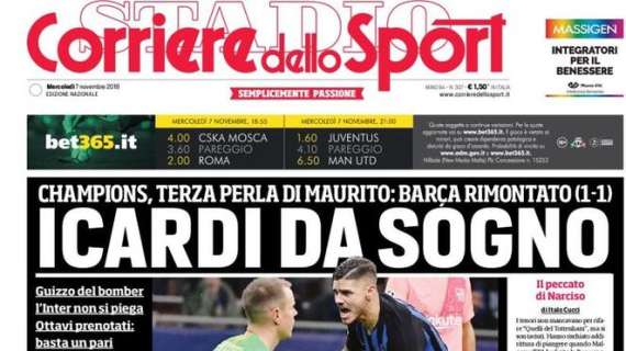 Prima CdS - Icardi da sogno: terza perla di Maurito. Ottavi prenotati: basta un pari con il Tottenham