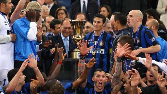 Nove anni fa il primo titulo: l'Inter ricorda la sfida contro la Roma
