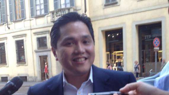 TS - Thohir, meno dell'80% ma sarà maggioranza