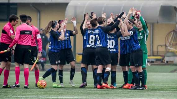 L'Inter Femminile non si ferma: tris all'Arezzo e primato in classifica
