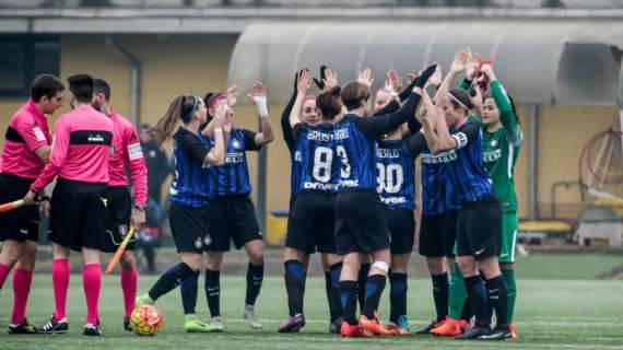 L'Inter Femminile rialza la testa: netto 5-0 al Padova