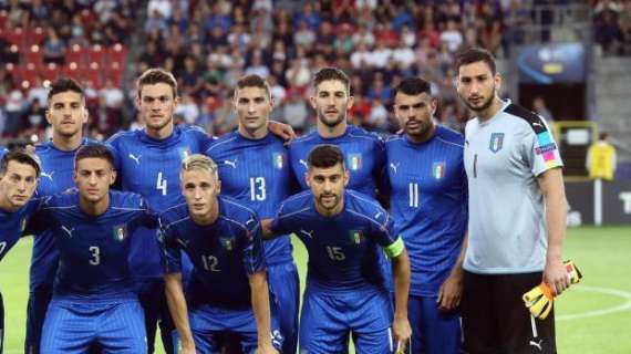 Italia-Rep. Ceca U21, Cataldi al posto di Gagliardini