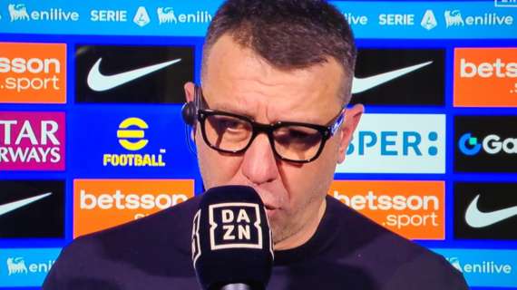 Empoli, D'Aversa a DAZN: "Ottima gara per 60', poi è arrivato il gol di un campione. Esposito in panchina perché..."