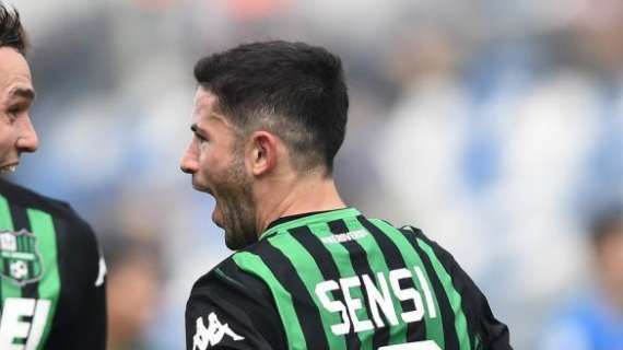 Sassuolo-Inter, i numeri degli ex: 96 presenze in A e 20 gol per Politano, 61 partite e 5 reti per Sensi