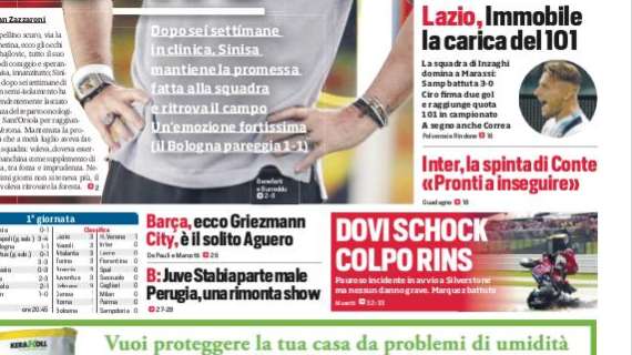 Prima CdS - Inter, la spinta di Conte: "Pronti ad inseguire"