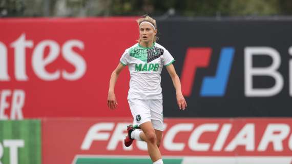 Sassuolo femminile, Dubcova: "Siamo tristi per il pari contro l'Inter"