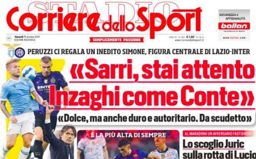 Prima CdS - Peruzzi: "Sarri, stai attento. Inzaghi come Conte"