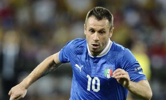 Primo dribbling di Cassano... ma ai giornalisti!