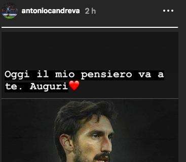 Candreva, messaggio a Davide Astori nel giorno del compleanno: "Oggi il mio pensiero va a te. Auguri"