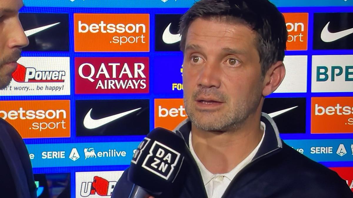 Chivu a DAZN: "Non ho visto il rigore perché voglio sentire il boato di San Siro. Dimarco? È tutto merito suo"