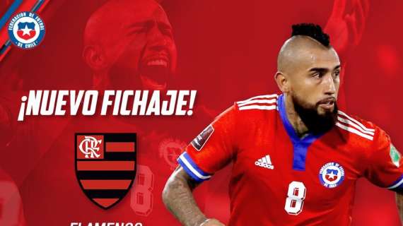 Vidal al Flamengo, le congratulazioni della Roja: "Il Re va in Brasile. Ti auguriamo tanto successo"