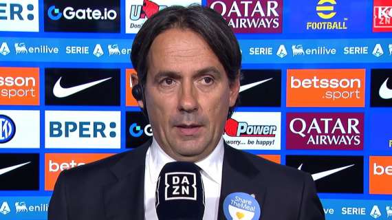 Inzaghi a DAZN: "Tante squadre hanno investito per lo stesso obiettivo dell'Inter. Thuram? Spero non sia nulla di grave"