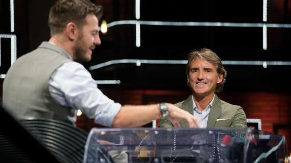 Mancini ospite di Cattelan: "Allenare l’Italia è una grande occasione e non capita spesso"