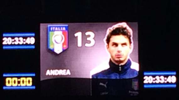 FOTO - Ranocchia out nel match contro la Germania