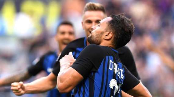 Inter, D'Ambrosio sigla il terzo gol di testa stagionale: nessuna squadra di A ha fatto meglio dei nerazzurri