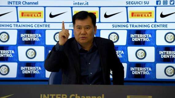 TS - L'Inter rassicura: da Jindong Zhang nessun riferimento al calcio. E il discorso risale a giorni fa 