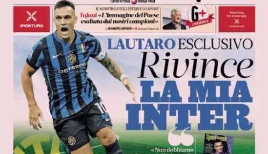 Prima GdS - Lautaro: "Rivince la mia Inter, non dobbiamo fermarci alle due stelle"