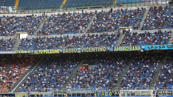 Il Giorno - Inter-Juventus, 2.500 biglietti al sold out: San Siro torna a riempirsi