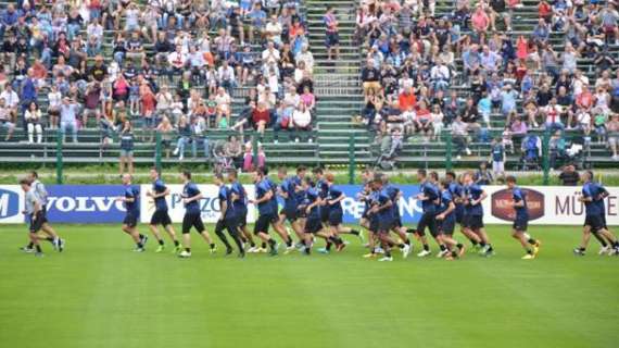 Ultimo allenamento prima della partenza per Udine