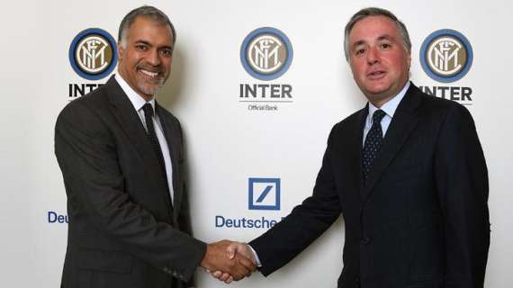 Inter e Deutsche Bank, rinnovata la partnership