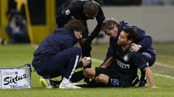 Nagatomo torna in Italia: "Rientro in campo? Dovrò parlare con il medico"