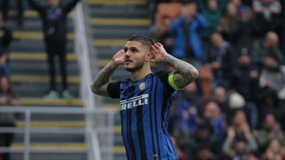 Icardi è il terzo giocatore della storia dell'Inter a realizzare 24 reti in Serie A in due stagioni di fila