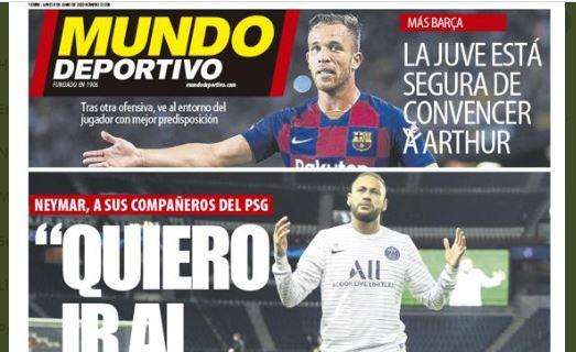 Prima MD - Neymar ai compagni: "Voglio tornare al Barcellona". Si complica l'affare Lautaro?