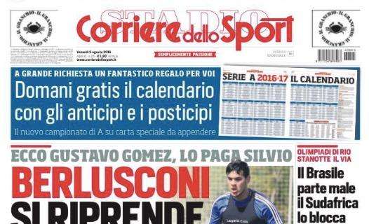 Prima pagina CdS - Sale la tensione Icardi-Inter