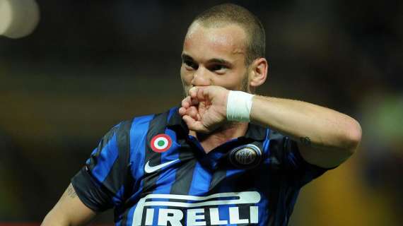 Sky - Sneijder, proposta irreale. Lui è felice all'Inter