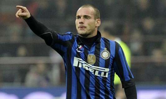 Sneijder esulta: "Contento per i tre punti"