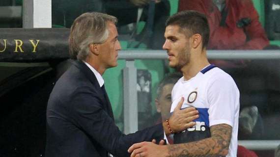 Mancini e Icardi: motivazioni diverse, ma l'obiettivo è il medesimo