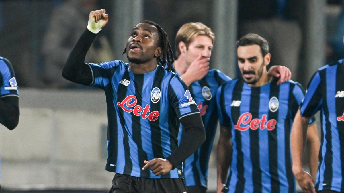 Lookman torna al gol e 'annulla' il vantaggio di Ricci: 1-1 tra Atalanta e Milan. Rossoneri a -3 dalla vetta