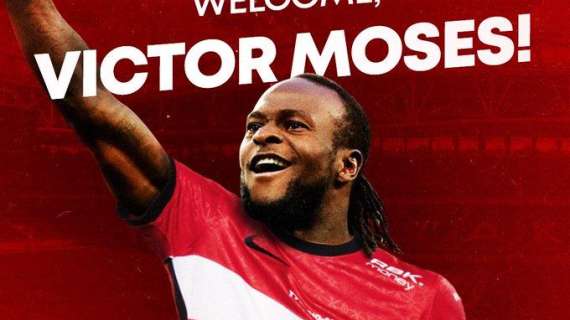 UFFICIALE - Moses riparte dallo Spartak Mosca: "Non vedo l'ora di iniziare!"