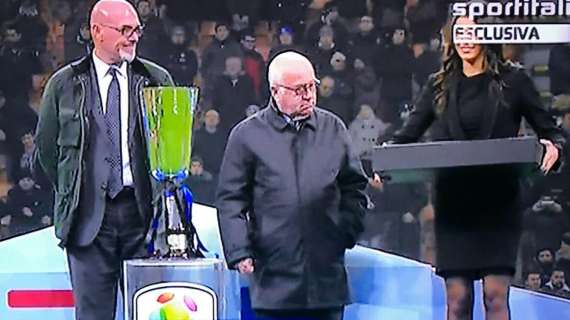 Supercoppa, le squadre premiate da Tavecchio