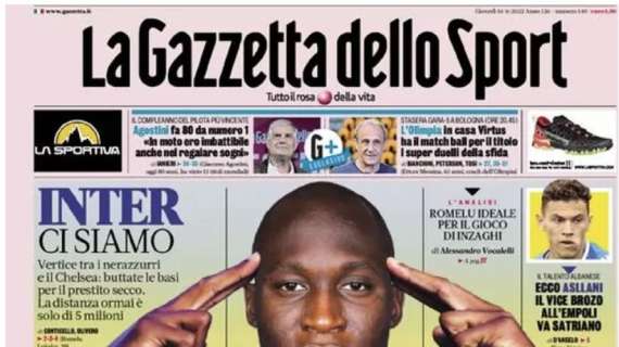 Prima GdS - Arriva Lukaku