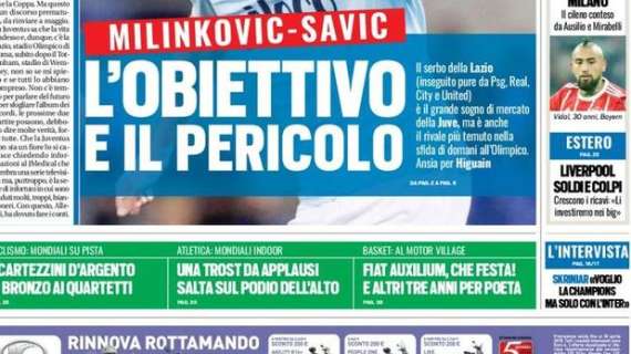 Prima TS - Skriniar: "Voglio la Champions, ma solo con l'Inter". Vidal spacca Milano: è derby