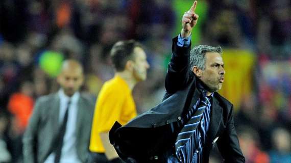 Mou al Camp Nou, è l'esultanza più votata in Spagna