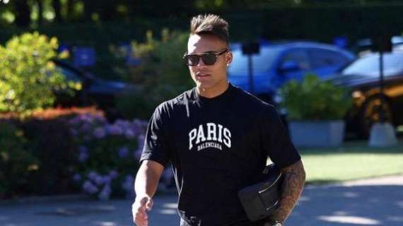 Vacanze finite per Lautaro Martinez: "Torniamo al lavoro"
