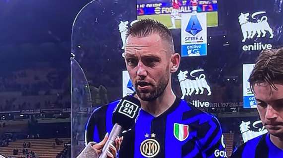 De Vrij a DAZN: "Volevamo vincere questo derby, ma la palla non entrava. Meno male che Zalewski..."