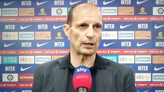 Allegri: "Quando la Juventus perde vengono tirate fuori illazioni. Parole contro l'Inter? Cose non vere"