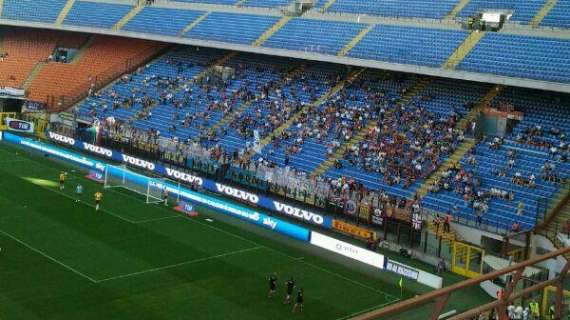 FOTO - Tifosi di Inter e Cittadella insieme al primo blu