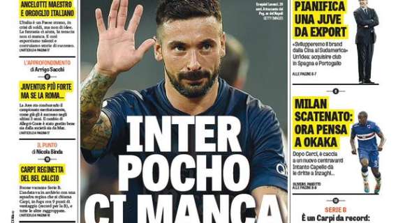 GdS - Lavezzi rompe col PSG, l'Inter ci prova subito