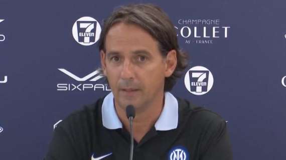 VIDEO - Inzaghi: "Lukaku-Inter, storia che meritava un finale diverso. Ma ringrazio Big Rom"