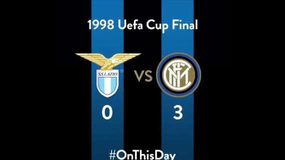 Coppa Uefa 1998: venti anni fa esatti, l'Inter trionfava sulla Lazio al Parco dei Principi