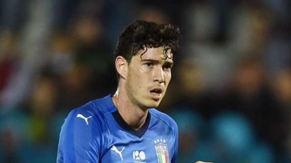 U-21, Italia sconfitta per 2-1 contro la Germania: in campo Alessandro Bastoni