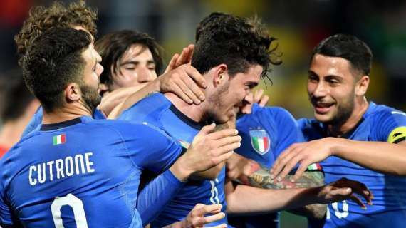 L'Italia U-21 batte la Spagna, Bastoni festeggia: "Grande vittoria ragazzi!"